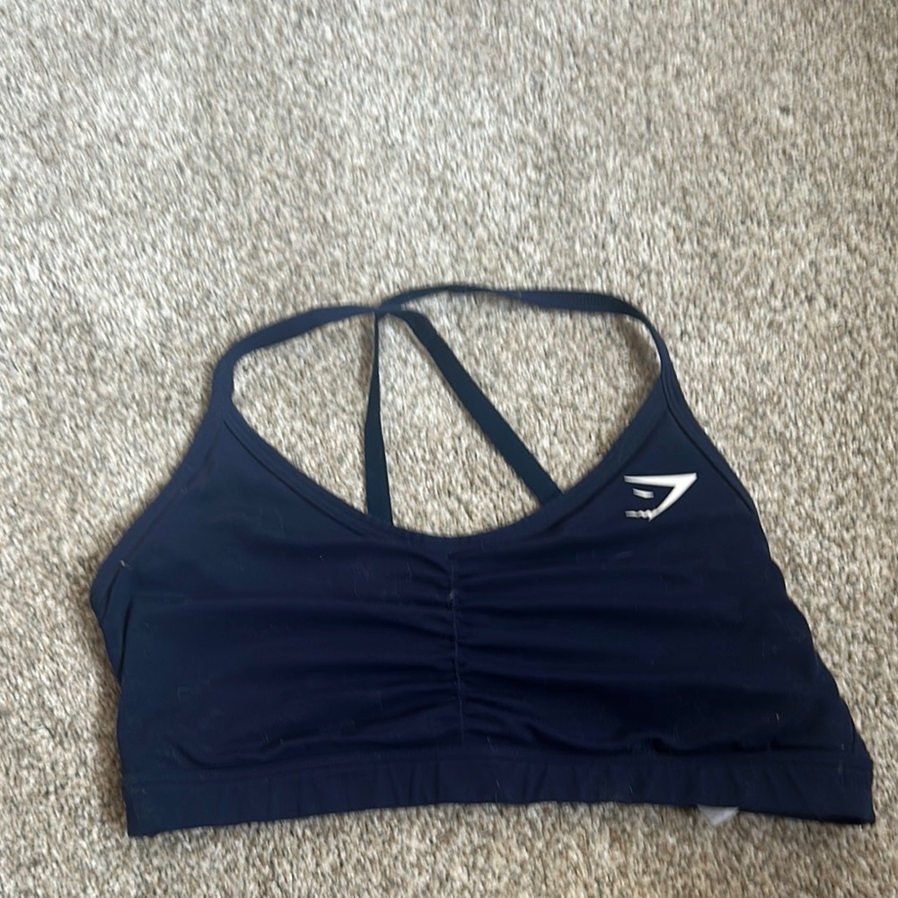 Gymshark Dark Blue Sports Bra